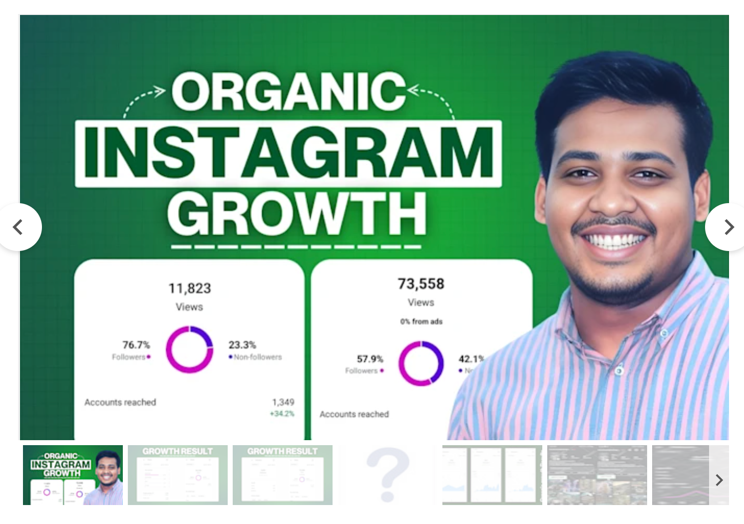 instagram marketing manager and organic growth expert