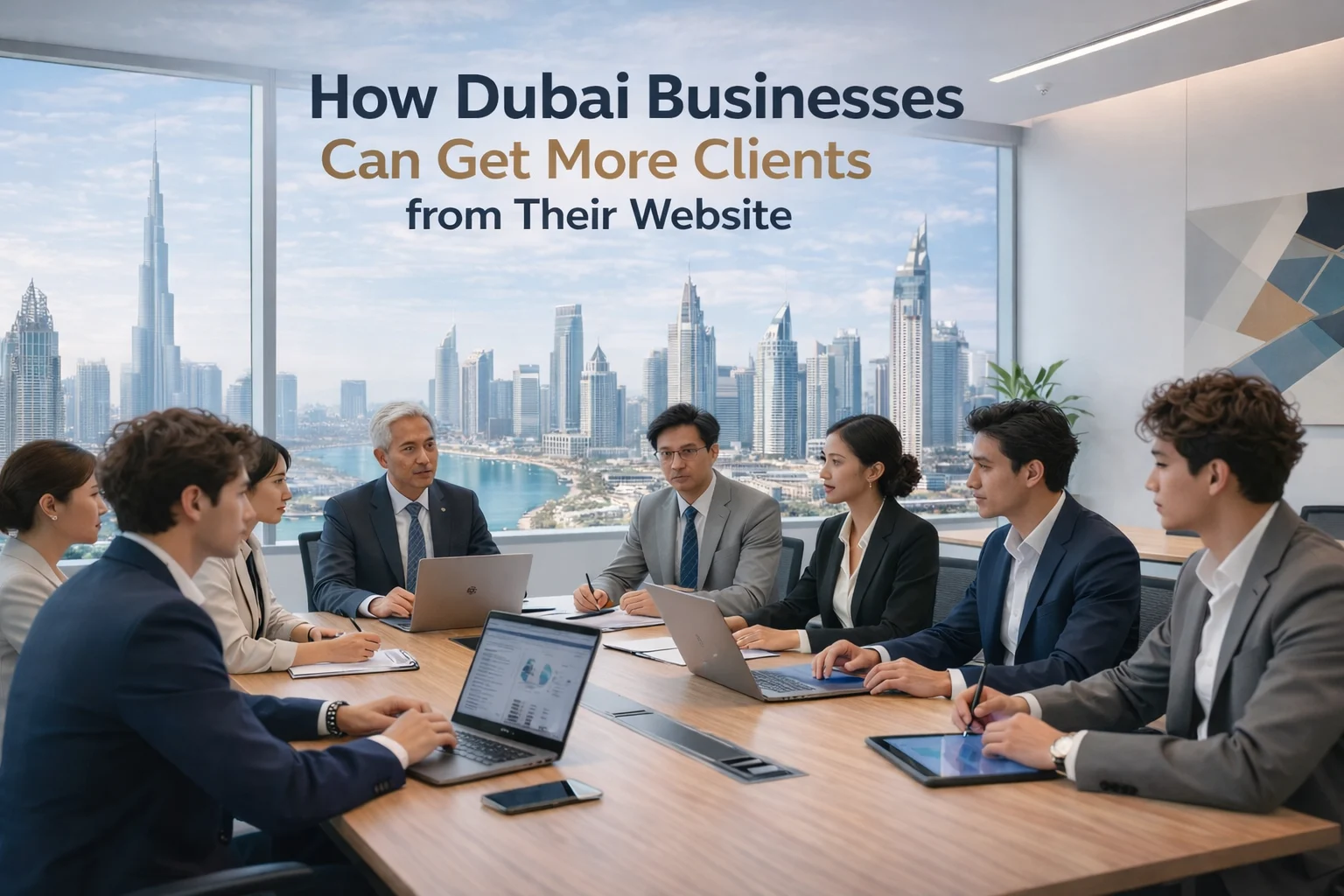 How Dubai Businesses Can Get More Clients from Their Website